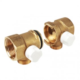 Colectores Giacomini con grifos DN25x3/4x16...