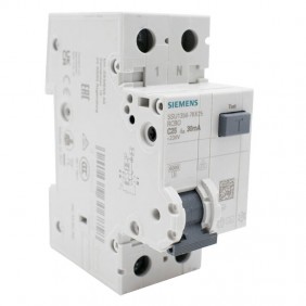 Magnetotermico differenziale Siemens 25A 6KA...