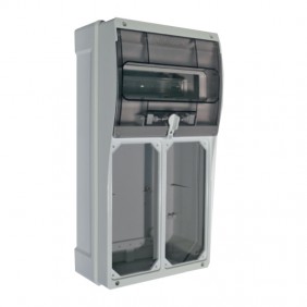 Quadro con centralino 10 moduli DIN Palazzoli...