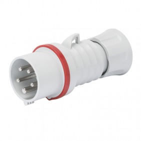 Enchufe móvil Gewiss 3P+N+E 16A IP44 rojo 380V...