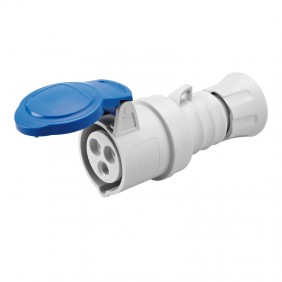 Gewiss mobile Steckdose 2P+E 16A IP44 blau 220V...