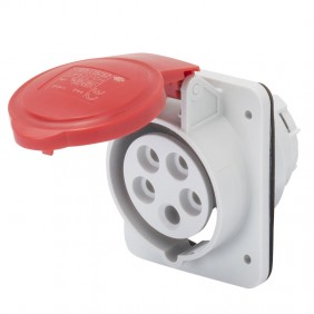 Prise encastrée fixe Gewiss 3P+N+T 16A IP44...