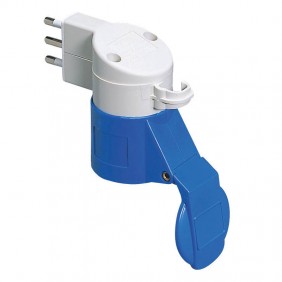 Adaptador Gewiss de civil a industrial 2P+E 16A...