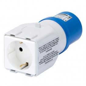 Adaptador Gewiss de industrial a civil 2P+E 16A...