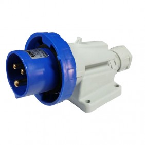 Spina fissa da parete Gewiss 2P+T 16A IP67 blù...