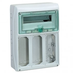 Quadro Schneider industriale 12 moduli 3 prese...