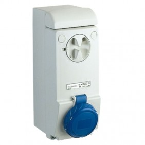 Prise verrouillée Schneider avec boîtier IP65...