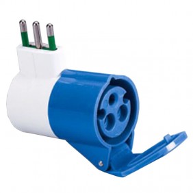 Fanton industrial adapter with Italian plug and...