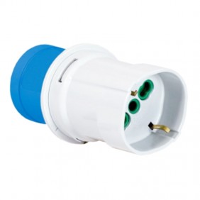 Adaptateur industriel Fanton avec prise Schuko...