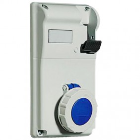 Interlocked socket Legrand 2P+E 2X16A+E 230V...