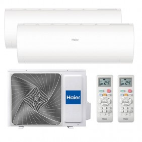 Haier Pearl Dual Split Klimagerät 9000+9000BTU...