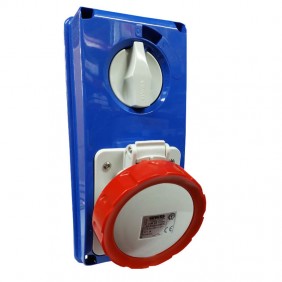 Presa interbloccata Gewiss verticale 3P+T 32A...