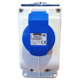 Presa interbloccata Gewiss verticale 2P+T 16A...
