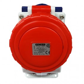 Gewiss vertikale verriegelte Steckdose 3P+N+E...