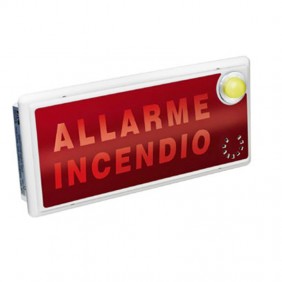 Urmet optical and acoustic fire alarm panel...