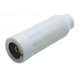 Melchioni coaxial insulated white female tv...