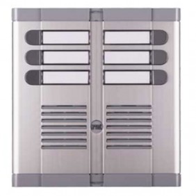 Urmet recessed push-botton panel 6 places on...
