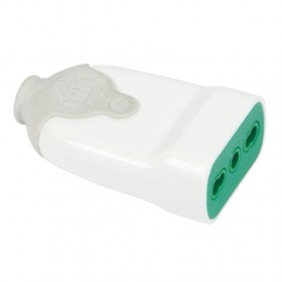 Fanton prise double italienne 2X16A+E blanc 81000