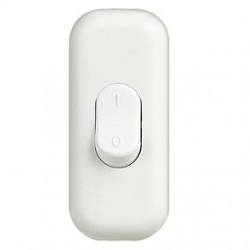 Bticino through-wire switch 2A white 62B