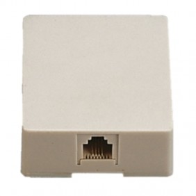 Prise murale de téléphone Fanton plug 6/4 avec...