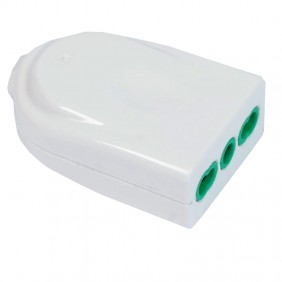 Presa dritta Fanton 2P+T 10A P11 bianca 82560-E