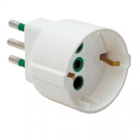 Adaptador de Fanton espina 16A+T enchufe schuko...