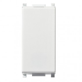 Botón de Vimar Plana 1X10A NC blanco iluminado...