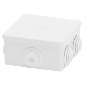 Caja exterior cuadrada Gewiss con ojales IP44...