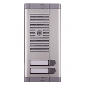 Flush-mounted 2-seater Urmet intercom button...