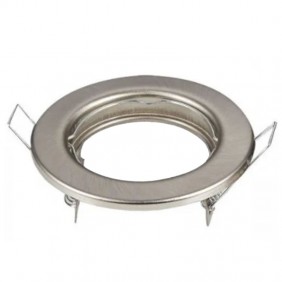 Foco empotrable Nobile níquel Montaje en el...