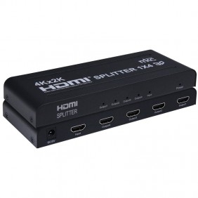 HDMI-Verteiler Melchioni MK-SP4 4K 30Hz 1 IN x...