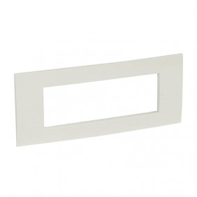 Placca Bticino Vela Quadra 6 moduli Bianco...