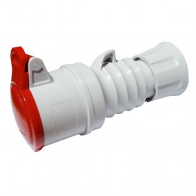 Toma móvil Gewiss 3P+N+E 16A IP44 rojo 380V...