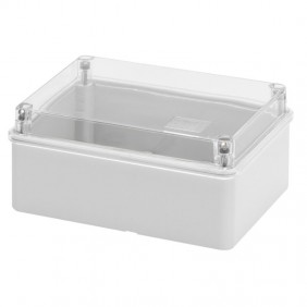 Caja exterior Gewiss con tapa transparente...
