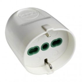 Presa Fanton bipasso italo/tedesca schuko 2P+T...