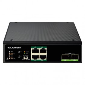 Comelit 4-Port PoE + 2 SFP Gigabit...