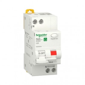 Schneider 25A 30MA 1P+N AC 4,5KA interruptor...