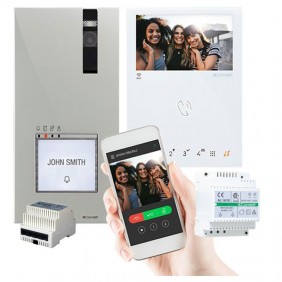 Kit Videocitofono monofamiliare Comelit VIP IP...