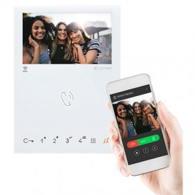 Moniteur vidéophone Comelit handsfree VIP IP...