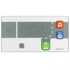 Bticino room terminal with 3 illuminated...