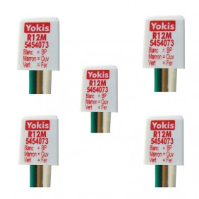Kit 5 pieces Double Button Interface Yokis...