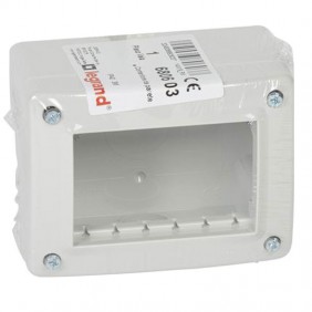 Contenitore Legrand da parete 3 posti IP40 680603