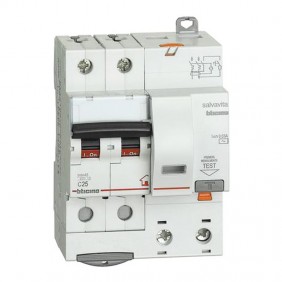 Magnéto-thermique différentiel Bticino 25A 30mA...