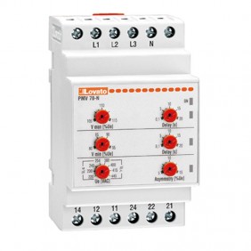 Relè voltmetrico Lovato trifase o senza neutro...