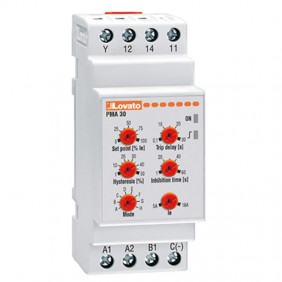 Lovato relais ampérométrique monophasé AC-DC 5A...