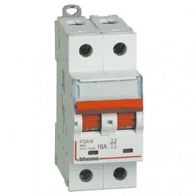Bticino 16A 2-pole modular disconnector F72A16