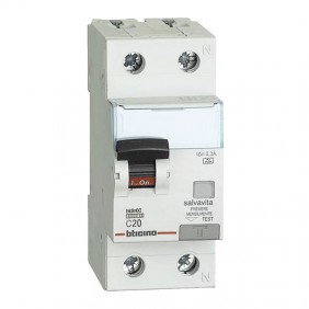 Bticino 20A 1P+N 300MA A 6KA Disjoncteur...