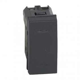 Pulsador Legrand Dark web 1P 683079