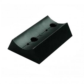 Support de montage sur poteau Novalux noir A551NE