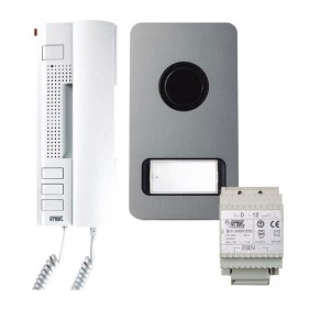 Kit de intercomunicador unifamiliar Urmet de 2...